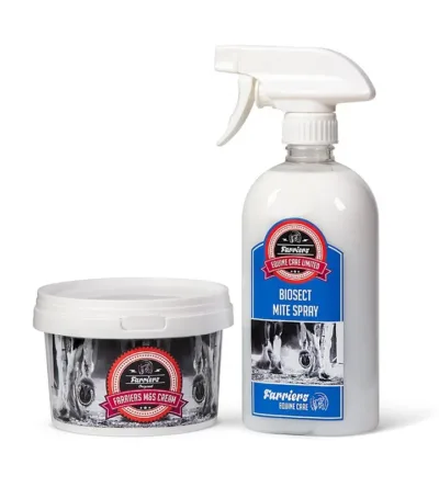 Farriers  M&S Cream & Biosect Mite Spray (Combo Pack)