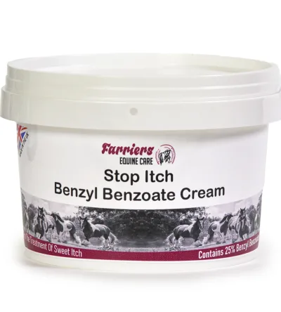 Farriers Stop Itch Benzyl Benzoate Cream for Sweet Itch