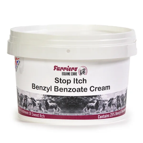 Farriers Stop Itch Benzyl Benzoate Cream for Sweet Itch