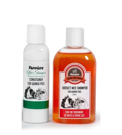 Farriers Biosect Mite Shampoo and Conditioner for Guinea Pigs
