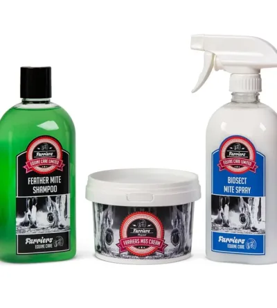 Farriers M&S Cream & Feather Mite Treatment (Triple Pack)