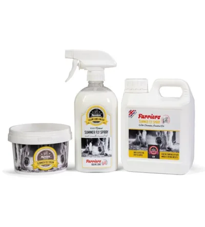 Farriers Summer Fly Spray & Cream (Triple Pack)