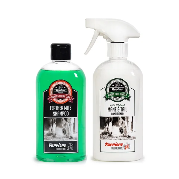 Feather Mite Shampoo and Mane and Tail Conditioner (Combo Pack)