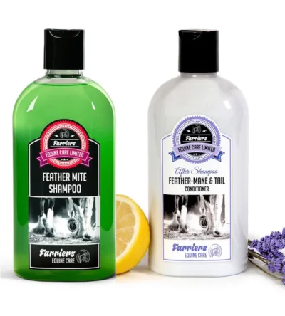 Feather Mite Shampoo & Wash In/Out Conditioner (Combo Pack)
